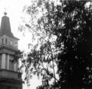 Eine Kirche in Oulu in Finnland. 1967. Photo: Erwin Thomasius.