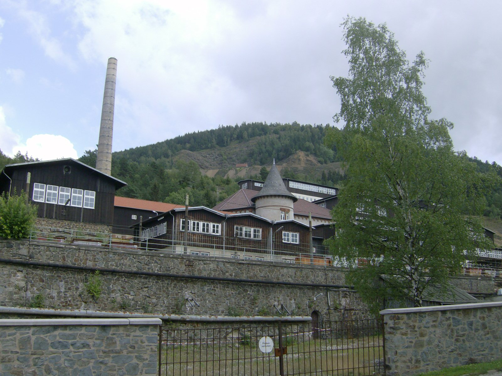 Farbfoto: Das Museumsbergwerk Rammelsberg bei Goslar im August des Jahres 2011. Fotograf: Ralph Ivert.